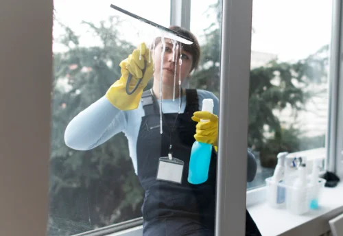 Nettoyage de vitres intérieures et extérieures à Abergement-la-Ronce